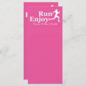 Run and enjoy (Front/Back)