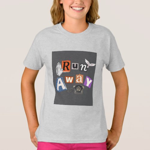 Run Away Girls T_shirt Design