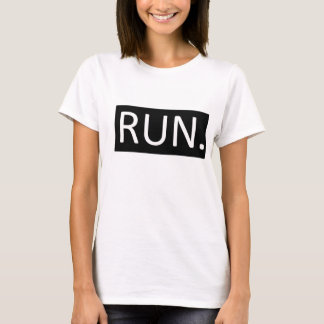 Run. B/W T-Shirt