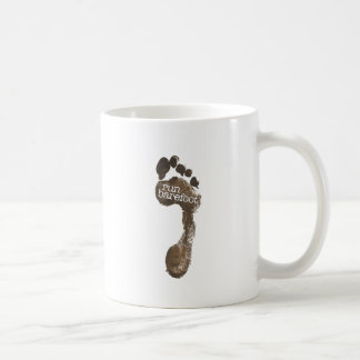 Run Barefoot Coffee Mug