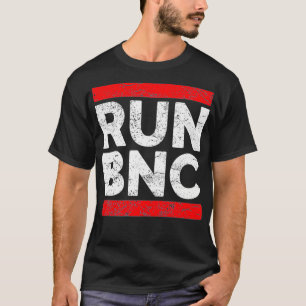 RUN BNC Funny Audio Engineer Premium T-Shirt
