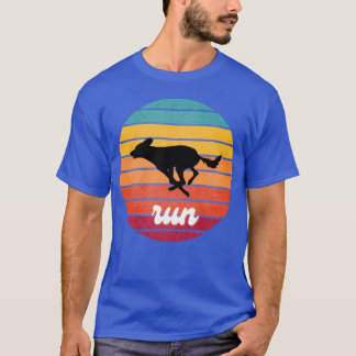 Run Dog friend girl T-Shirt