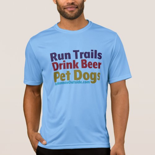 Run_Drink_Pet Tech T_shirt