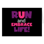 Run Embrace Life Purple Pink (Front Horizontal)