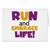 Run Embrace Life Purple Yellow (Front Horizontal)