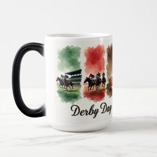 Run For The Roses-Kentucky Derby Color Morph Mug