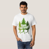 Run Forest, Protect the Earth Day T-Shirt (Front Full)