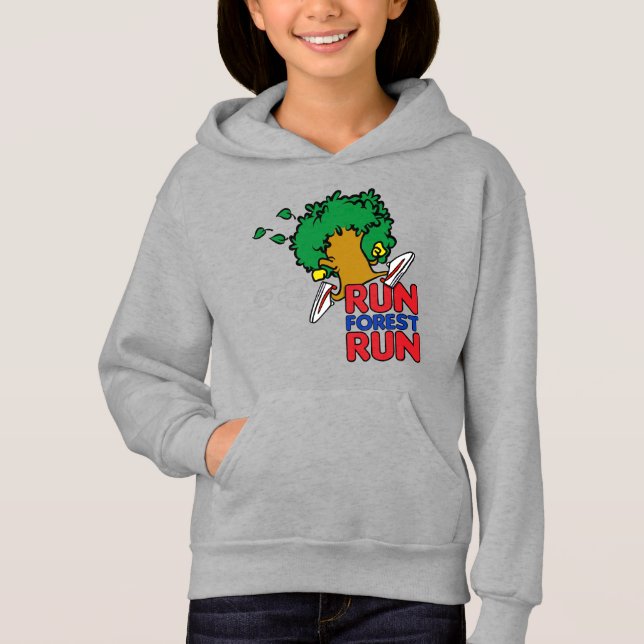 Run Forest Run Hoodie (Front)