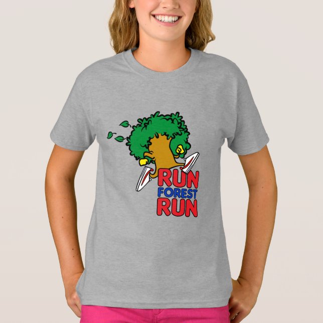 Run Forest Run T-Shirt (Front)