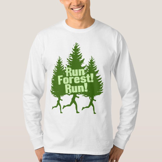 Run Forest Run T-Shirt (Front)