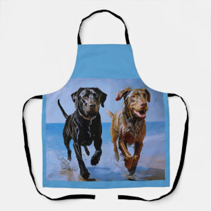 "Run Free, Run Together" Beachside Best Buddies Apron