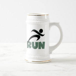 RUN Green Beer Stein
