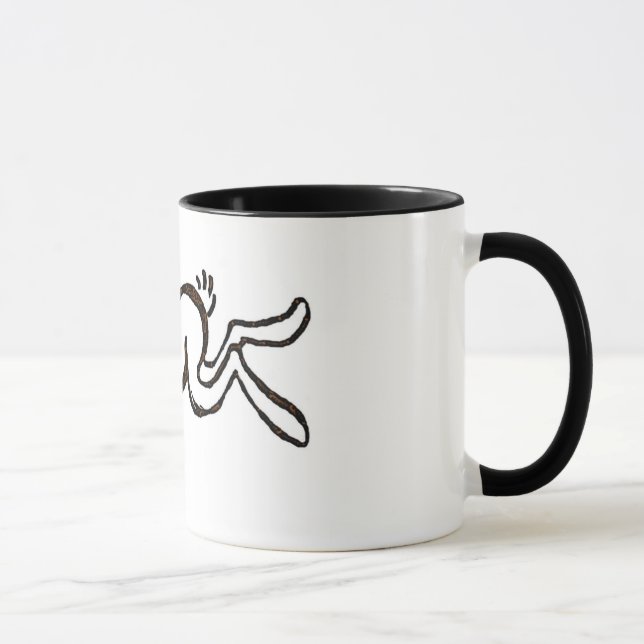 Run hare run mug (Right)