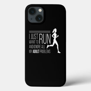 Run Ignore Adult Problems iPhone 13 Case