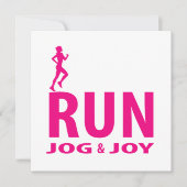 Run, jog and joy (Front)