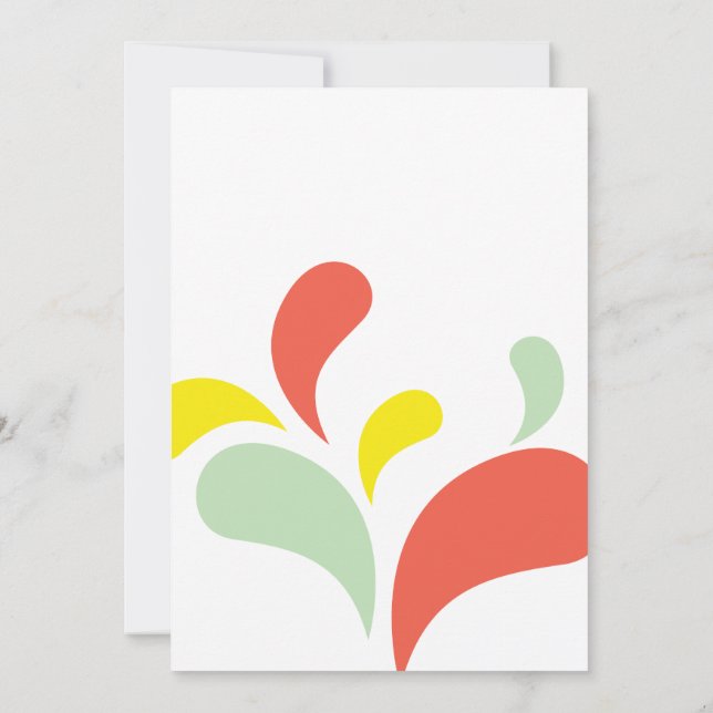 Run, Jump, Laugh & Play - Gym Birthday Party Invitation (Back)