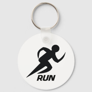 RUN KEYCHAIN