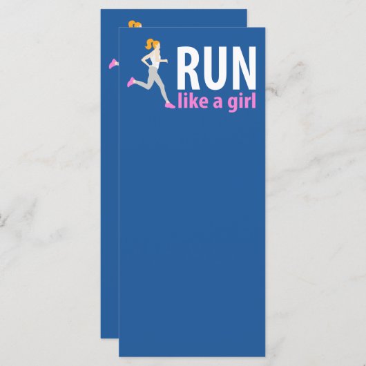 Run like a girl (Front/Back)