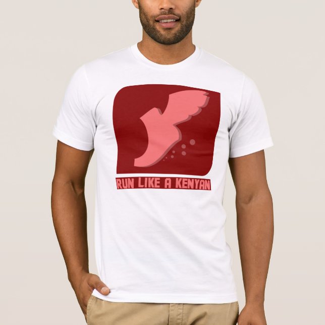 Run Like A Kenyan T-Shirt (Front)
