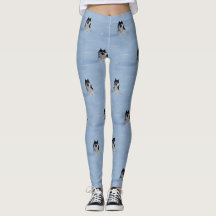 Run like the wind, dog lover's leggings