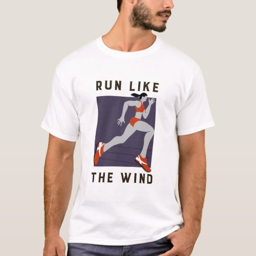 Run like the wind T_Shirt