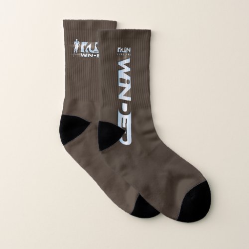 Run Like The Winded  Mens Socks