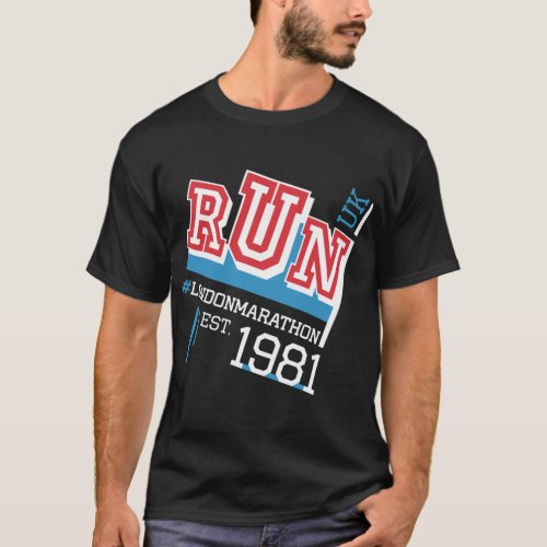 Run London Marathon   T_Shirt