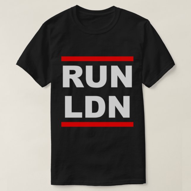 Run London Marathon    T-Shirt (Design Front)