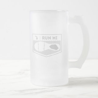 Run MI Beer Mug