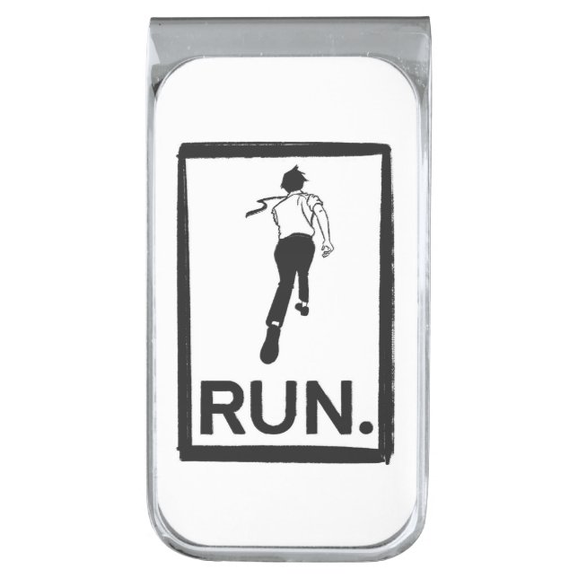 RUN. Money Clip (Front Vertical)
