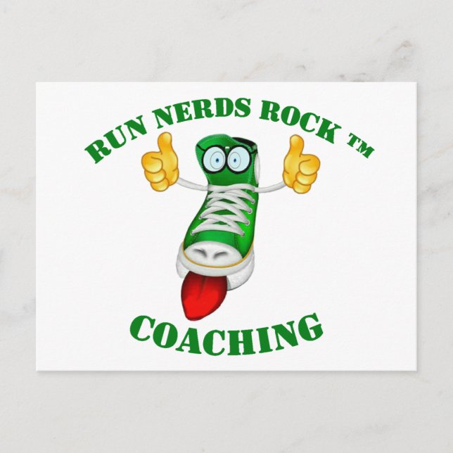 Run Nerds Rock™ Post Card (Front)