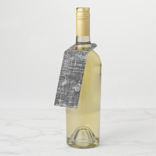 run off walls  bottle hanger tag