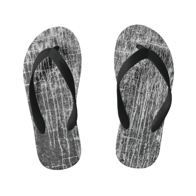 run off walls  kid's flip flops (Footbed)