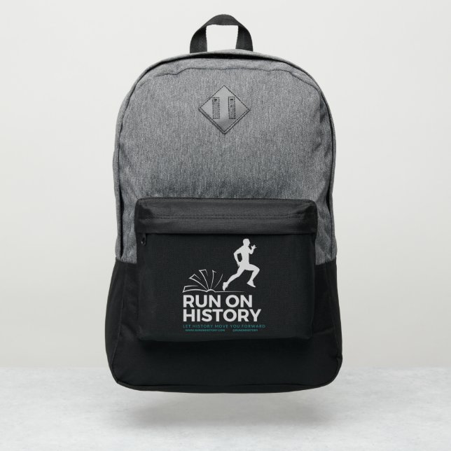 Run on History - backpack (Front)