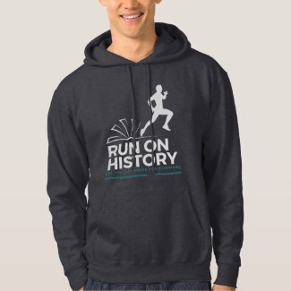 Run on History - dark sweatshirt