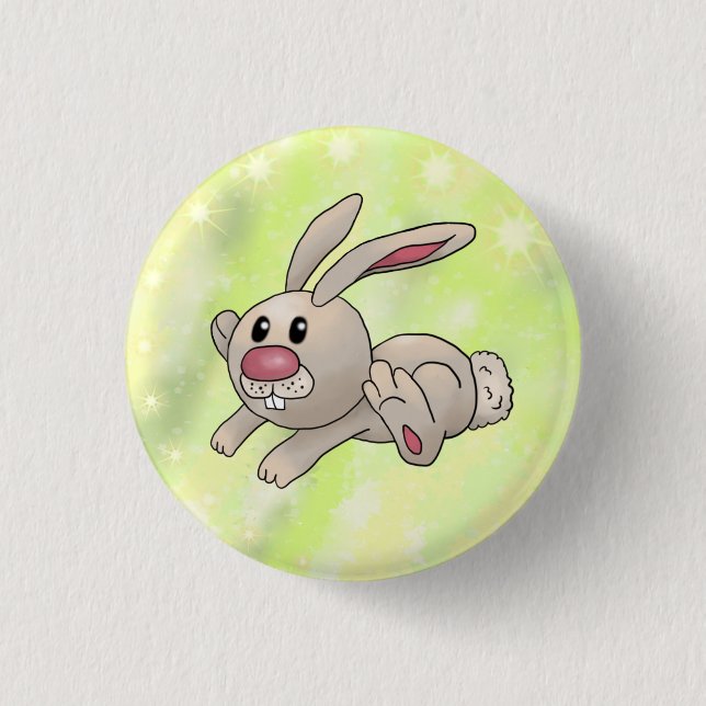 run rabbit button (Front)