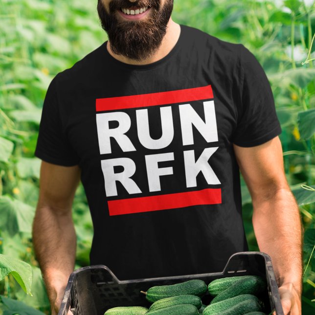 Run RFK Robert F Kennedy JR  T-Shirt (Show your support: RFK 2024)