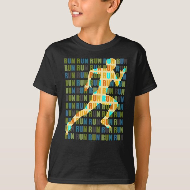 Run Run Run Run Run T-Shirt (Front)