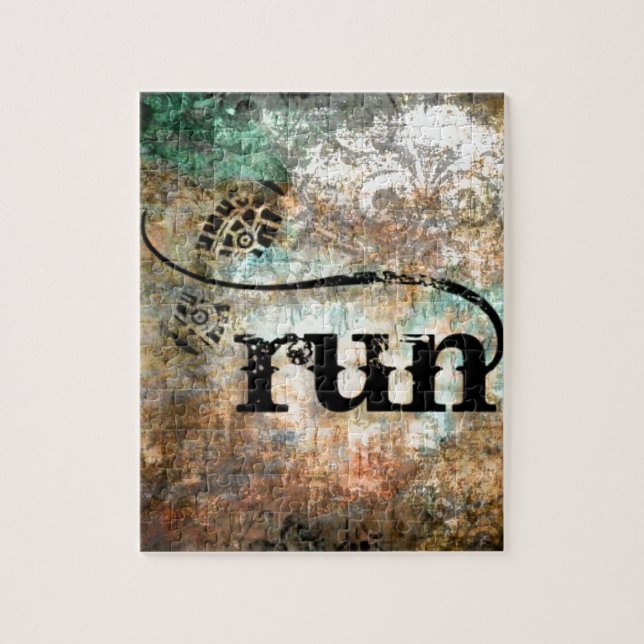 Run/Runner by Vetro Jewelry Jigsaw Puzzle (Vertical)