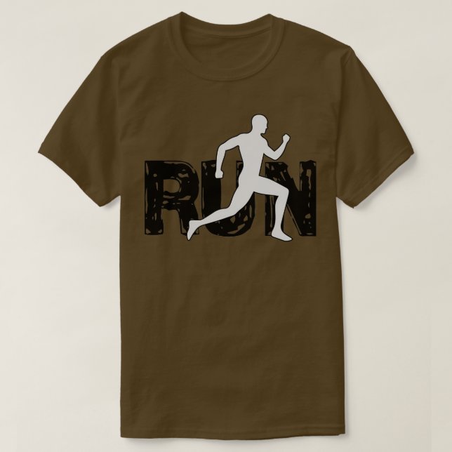 Run Running T-Shirt (Design Front)