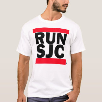 RUN SJC wht tee