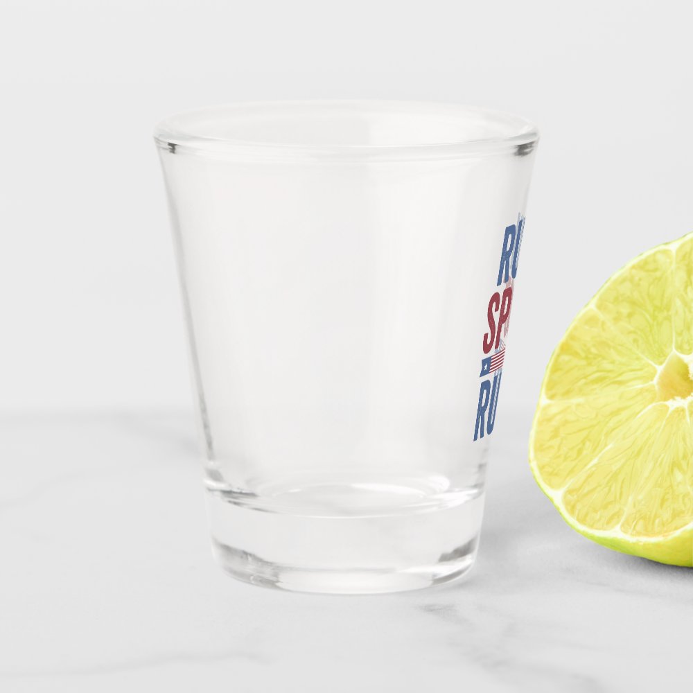 Disover Run Spot Run Trump President Election 2024  Shot Glass