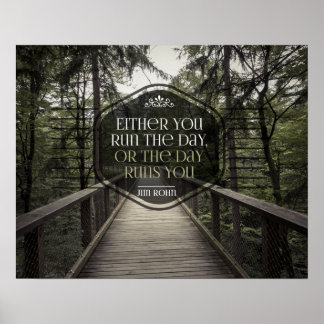 Run The Day Poster