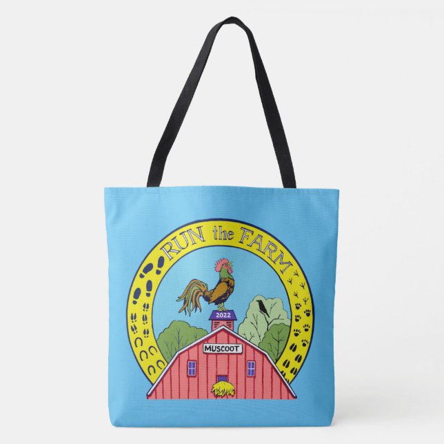 Run The Farm 2022 Tote Bag (Front)