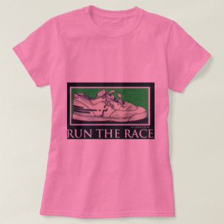 Run the race t-shirt