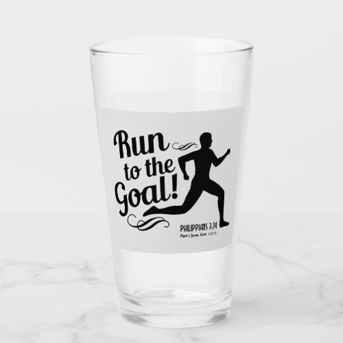 Run to the Goal Glass