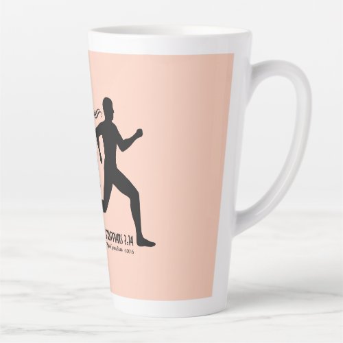 Run to the Goal Latte Mug