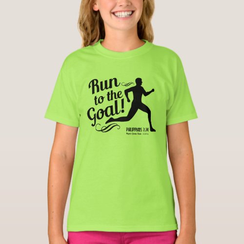 Run to the Goal T_Shirt