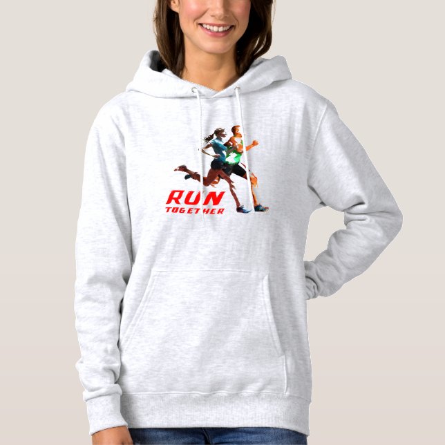 Run Together | Women's  Hoodie (Front)