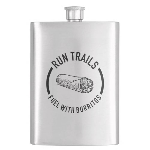 Run Trails Fuel With Burritos Flask